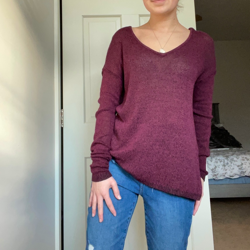 Garage V-neck Sweater